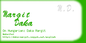 margit daka business card